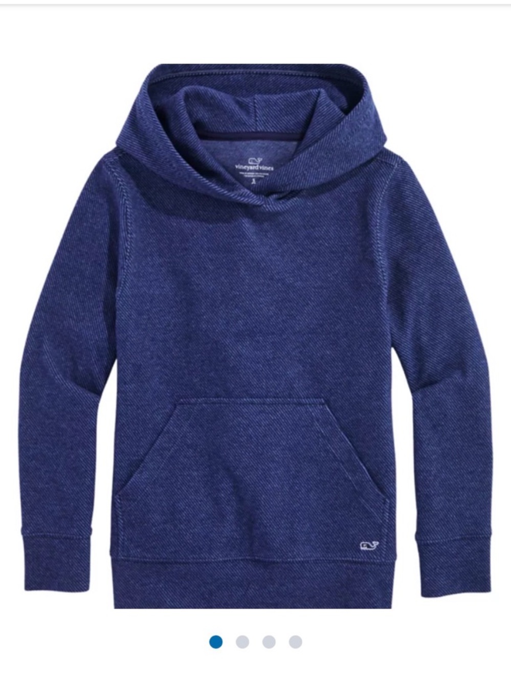 Boys Vineyard Vines Blue Hooded Pullover Large (16)